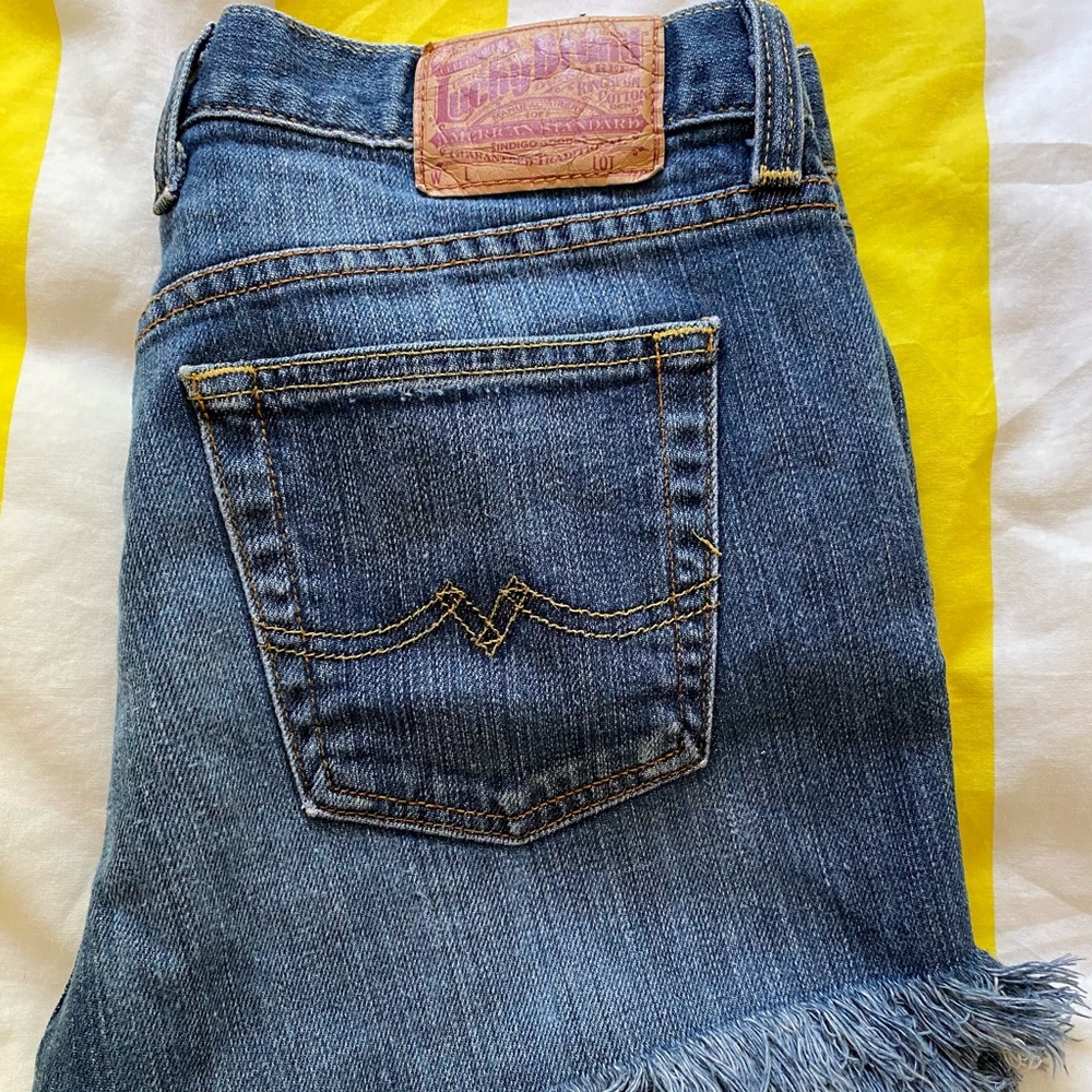 Luck Brand Jean Shorts - Picture 3 of 4